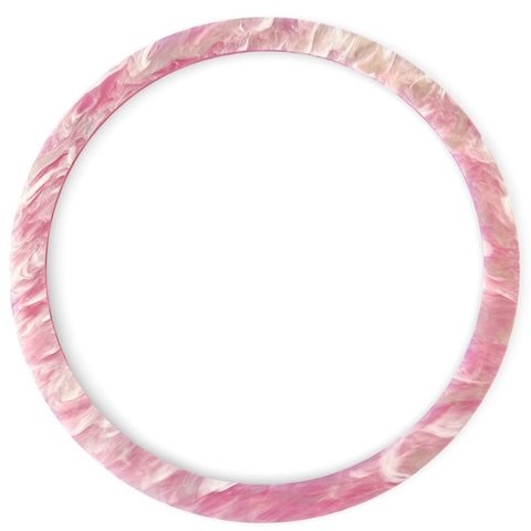 Pink marble - Clock Frame