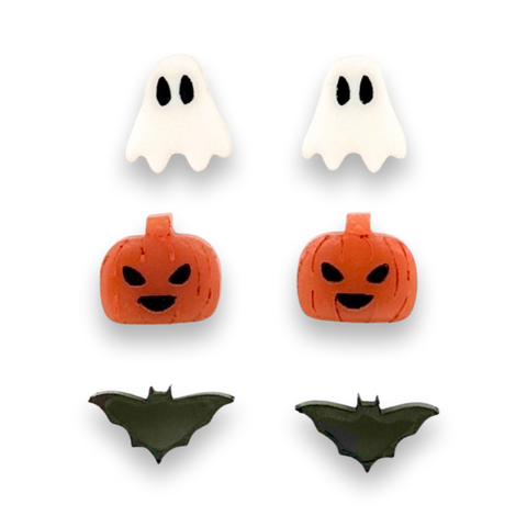 3 set of halloween 👻 - studs