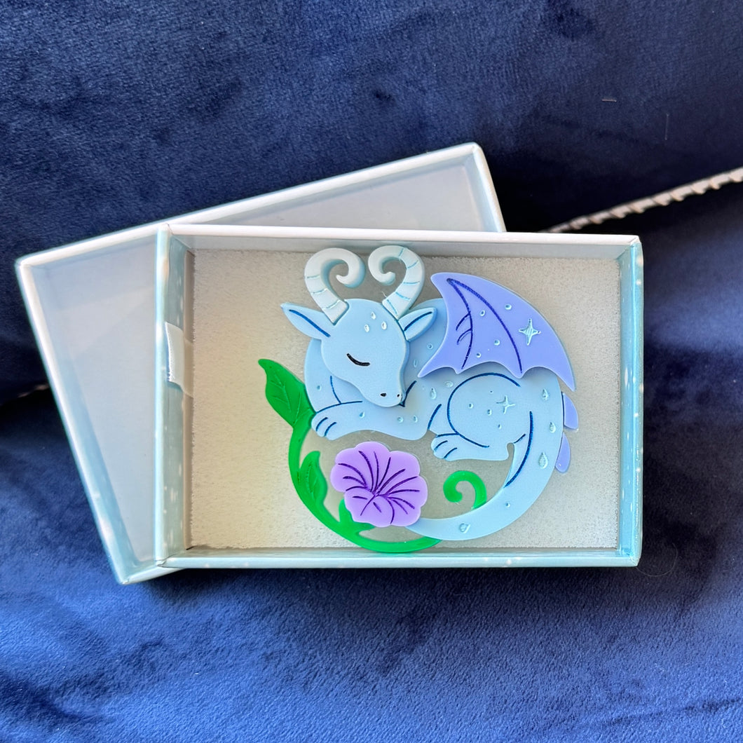 Morning Glory the Dragon 🐉 - Brooch