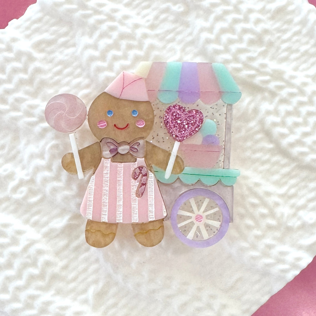 Candy maker - Brooch