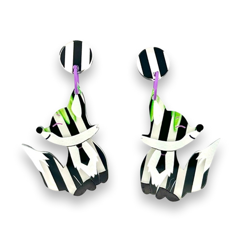 Beetlejuice 🦊 fox - earrings