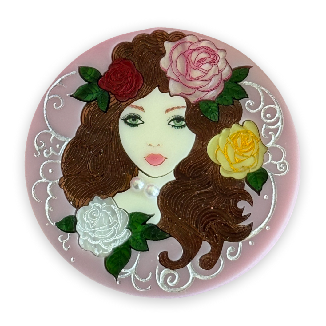 Rose Muse  - Brooch
