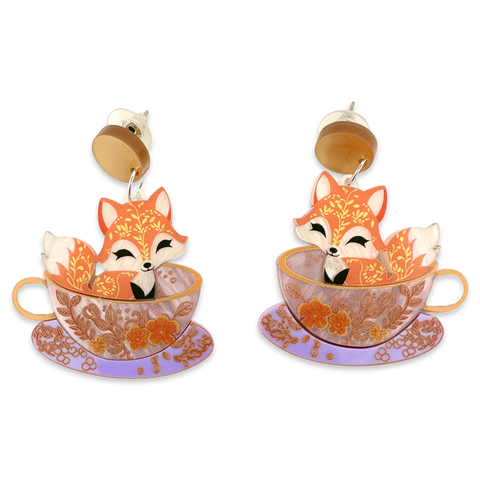 Fall whisker - earrings