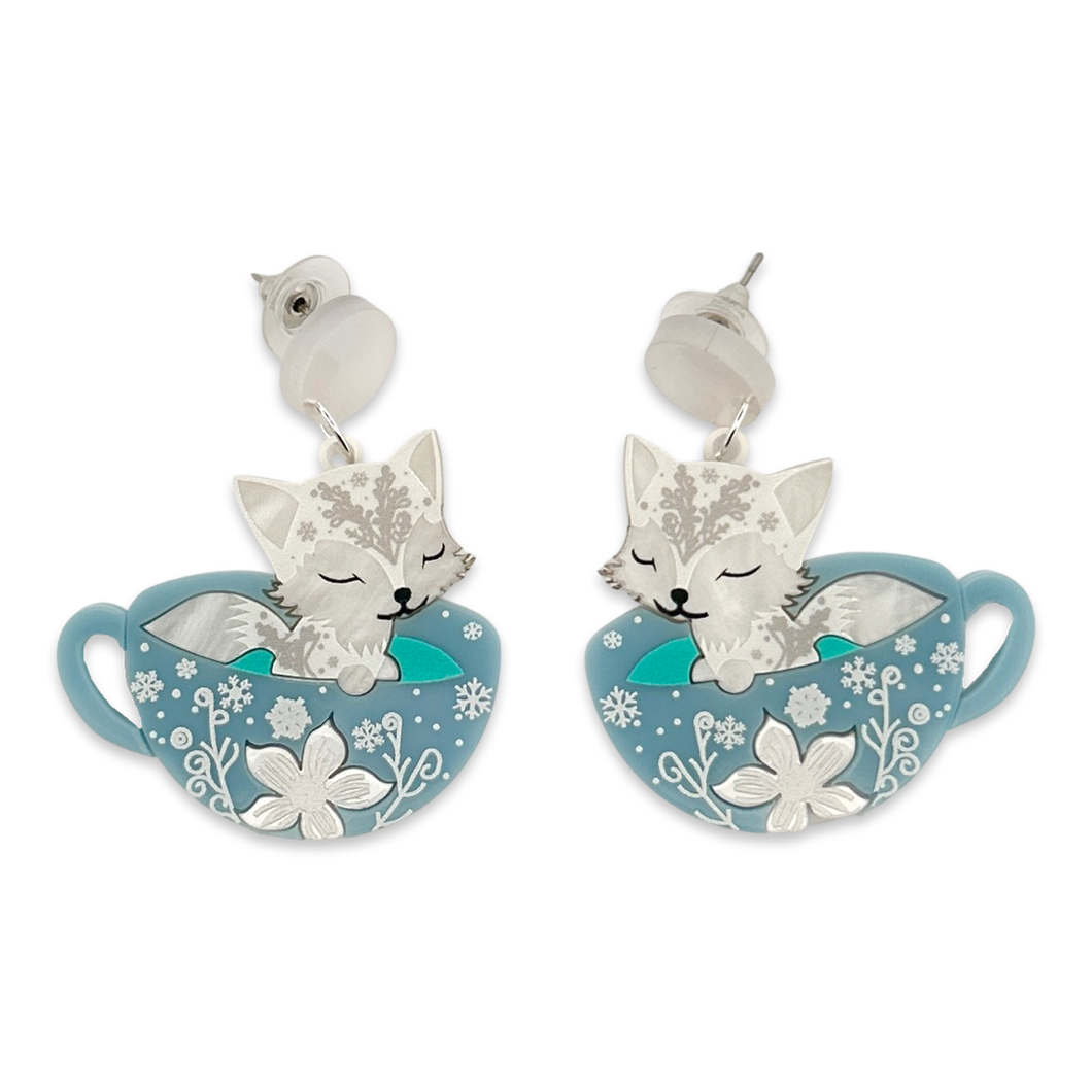 Frost whisker - earrings