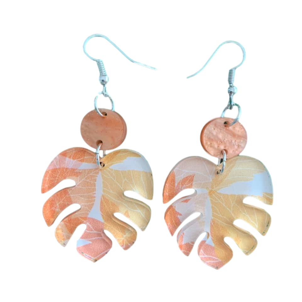 Autumn Leaves -  Drop earrings