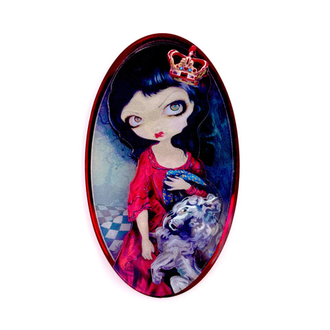 Red Queen - Brooch