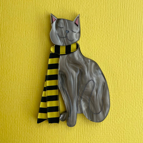 Cedric the cat - Brooch