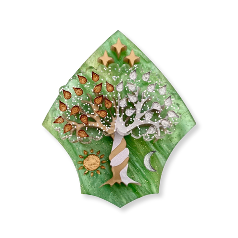 Elven tree - Brooch