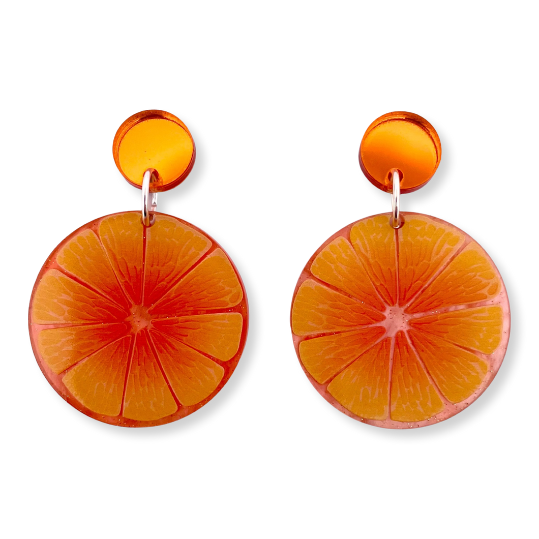 Orange 🍊- earrings