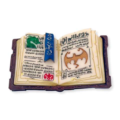 Dragon instruction book - Brooch