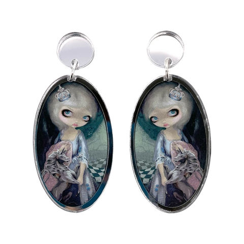 White Queen - Earrings