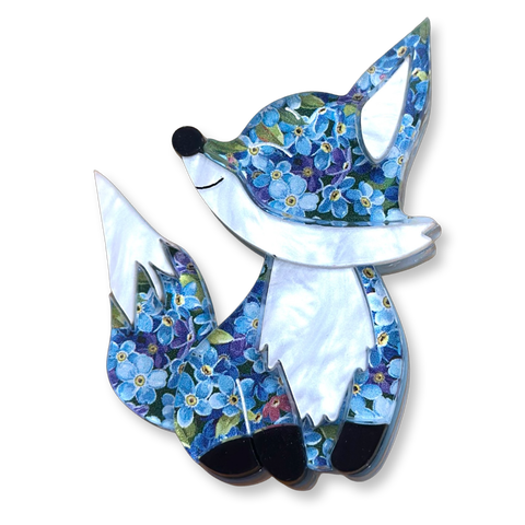 Jay the fox 🦊 - Brooch