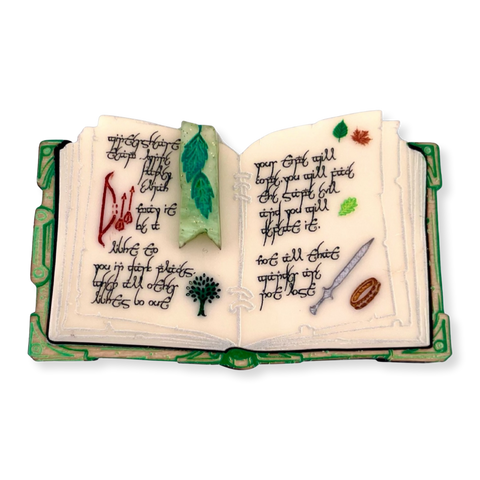 Elven instruction book - Brooch