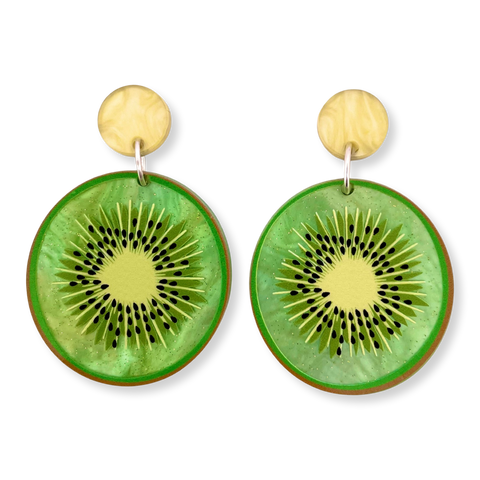Kiwi 🥝 fruit - Earrings