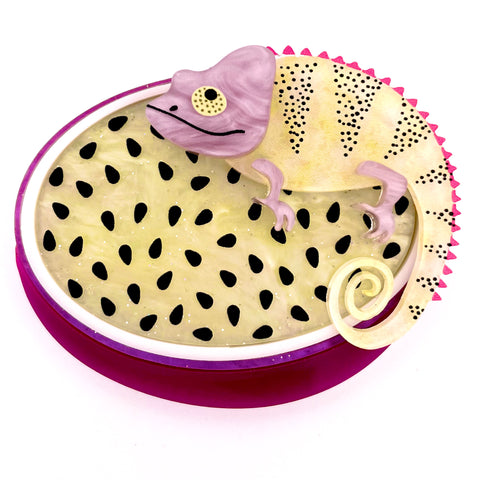 Passionfruit - Brooch