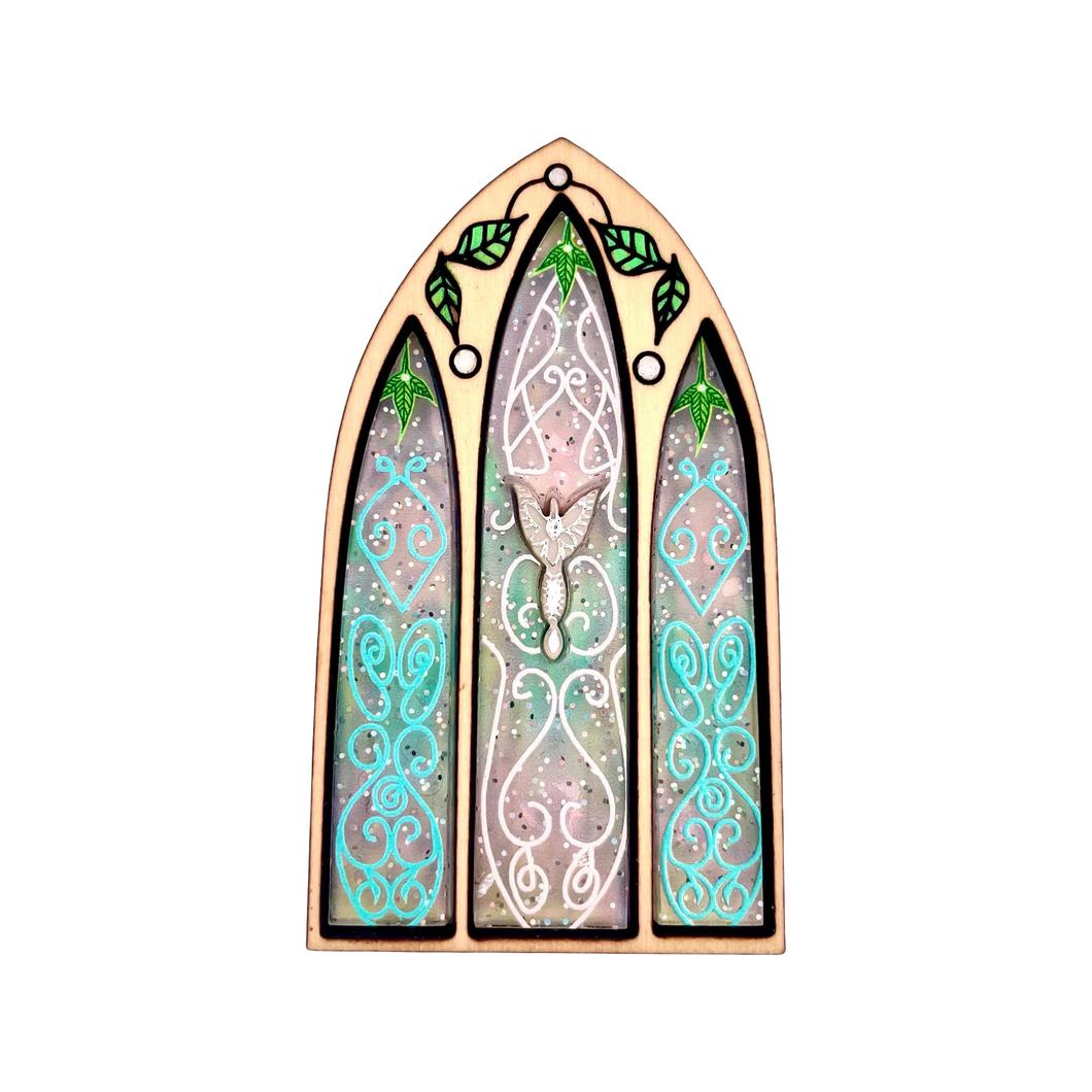 Elven window- Brooch