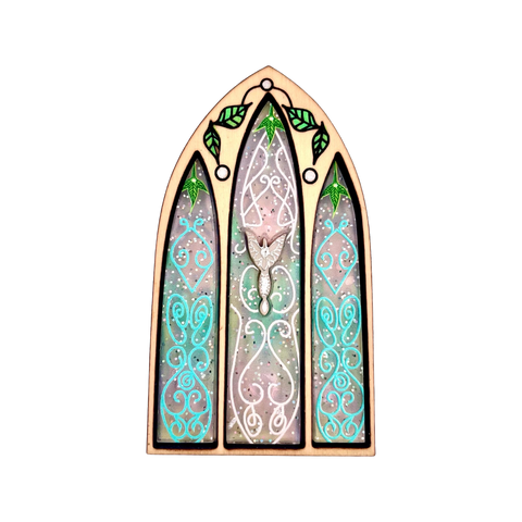 Elven window- Brooch