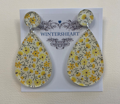 Yellow Jess earrings